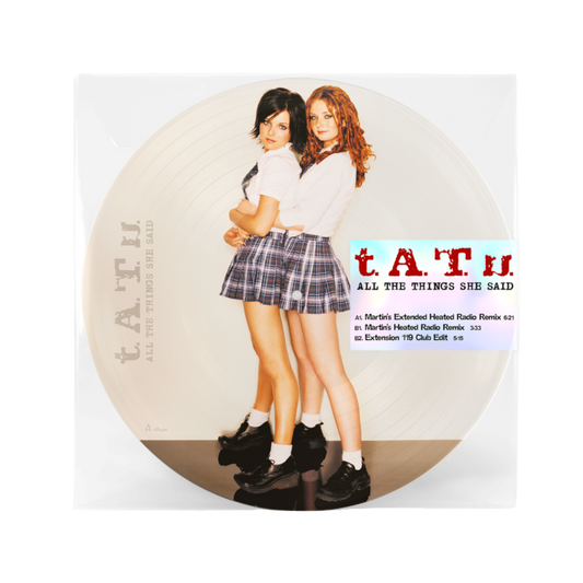 All The Things She Said: 12" Vinyl Picture Disc { vinyl }