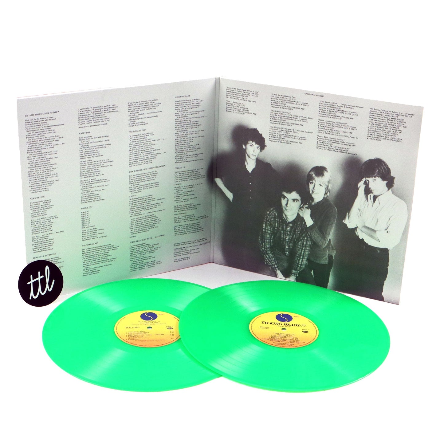 Talking Heads: Talking Heads 77 - Deluxe Edition (Neon Green Colored Vinyl) Vinyl 2LP { vinyl }
