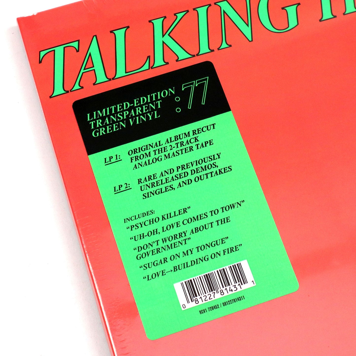 Talking Heads: Talking Heads 77 - Deluxe Edition (Neon Green Colored Vinyl) Vinyl 2LP { vinyl }