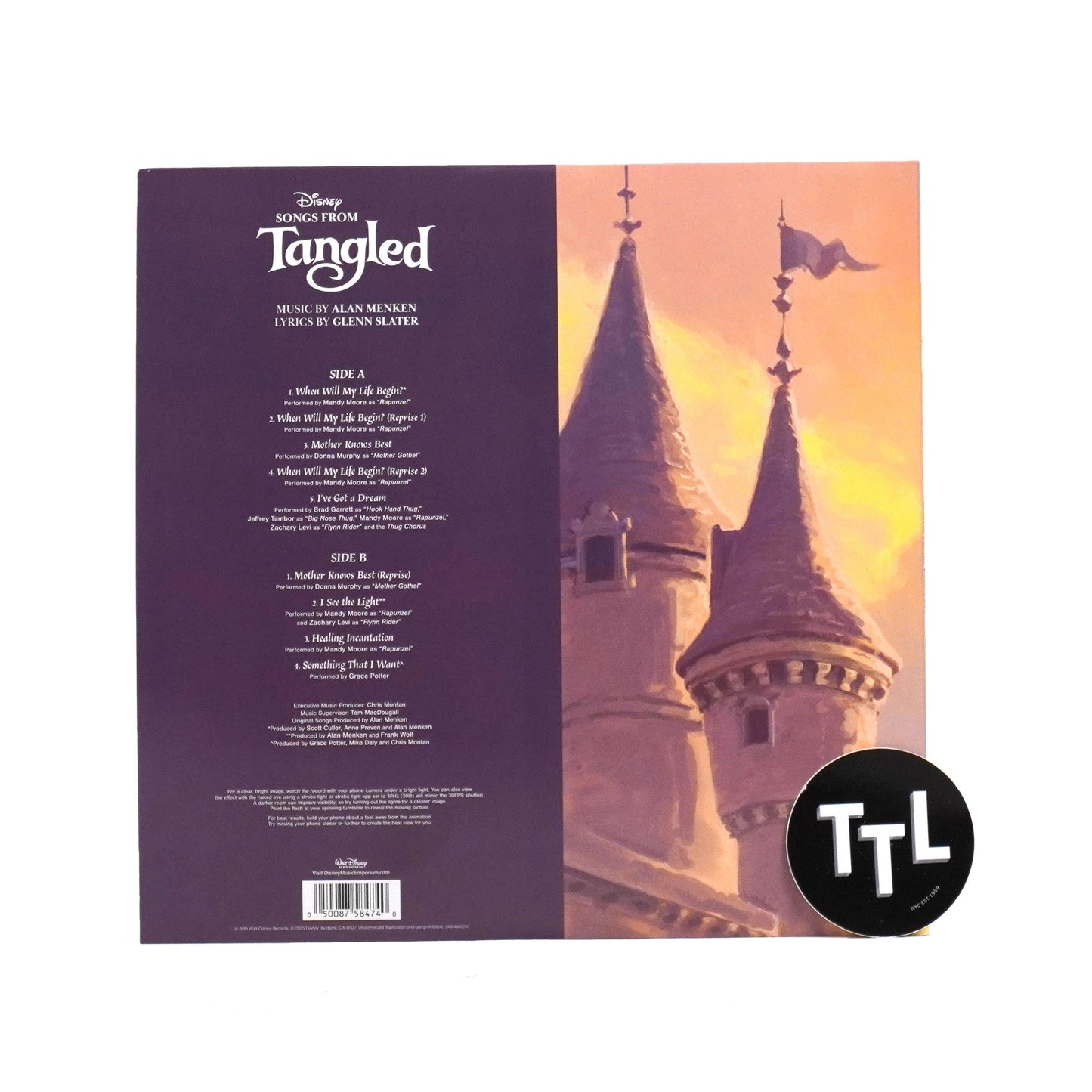 Tangled: Songs From Tangled (Zoetropic) Vinyl LP { vinyl }