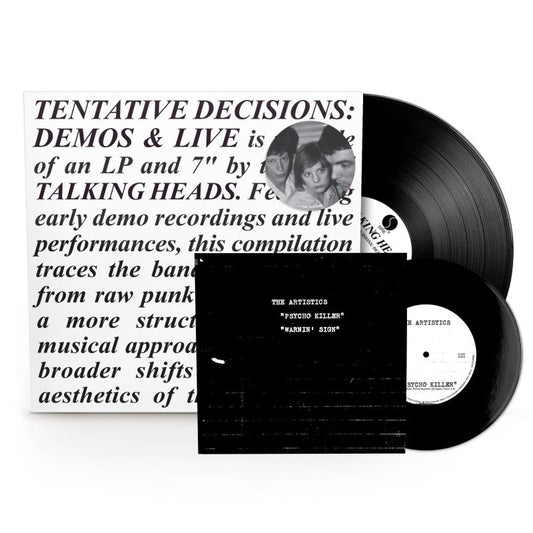 TALKING HEADS - TENTATIVE DECISIONS: DEMOS & LIVE Vinyl LP { vinyl }