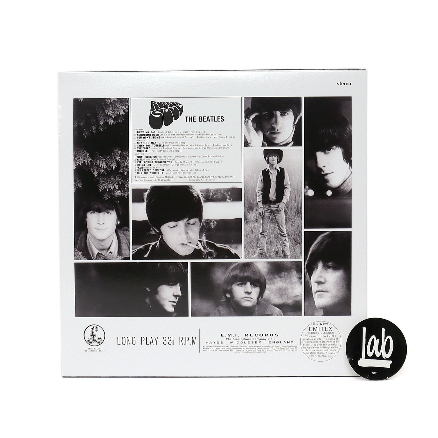 The Beatles: Rubber Soul (180g, Remastered) LP { vinyl }
