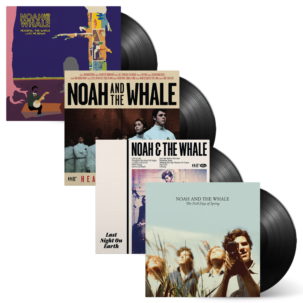 Four Album Bundle & Exclusive Signed Print [300 Available Only] { vinyl }