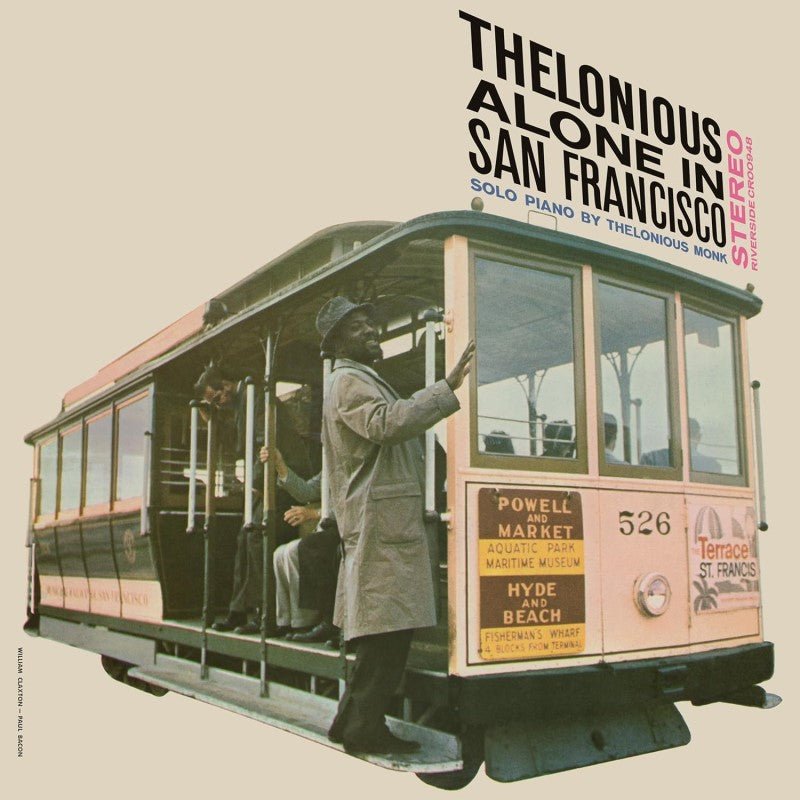 MONK,THELONIOUS - THELONIOUS ALONE IN SAN FRANCISCO Vinyl LP { vinyl }