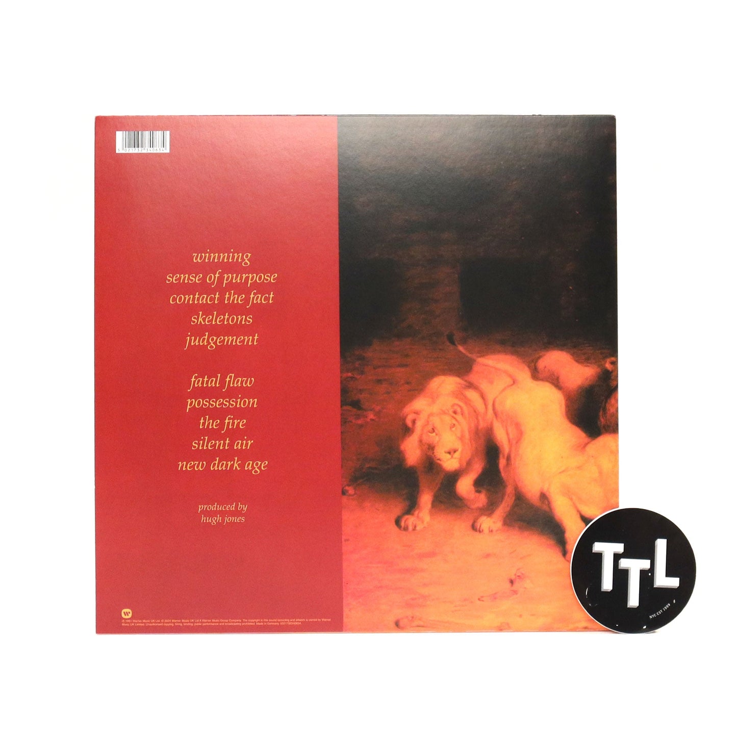 The Sound: From The Lion's Mouth (Colored Vinyl) Vinyl LP { vinyl }