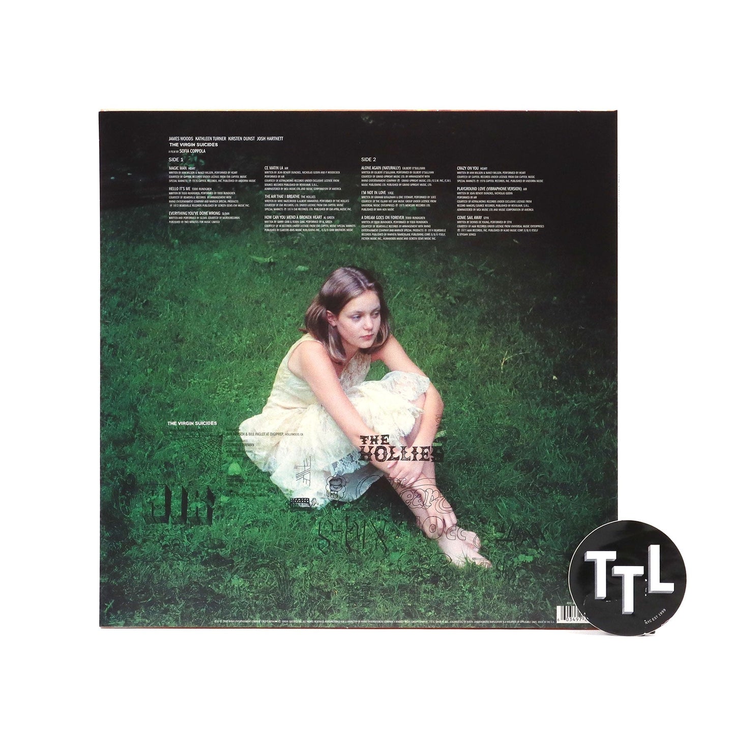 The Virgin Suicides: Soundtrack (Colored Vinyl) Vinyl LP { vinyl }