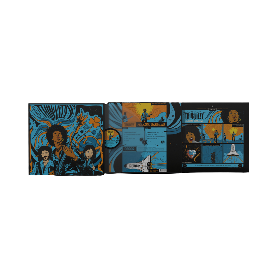 The Acoustic Sessions: Limited Edition Clear Vinyl + Exclusive Art Print Signed By Eric Bell { vinyl }