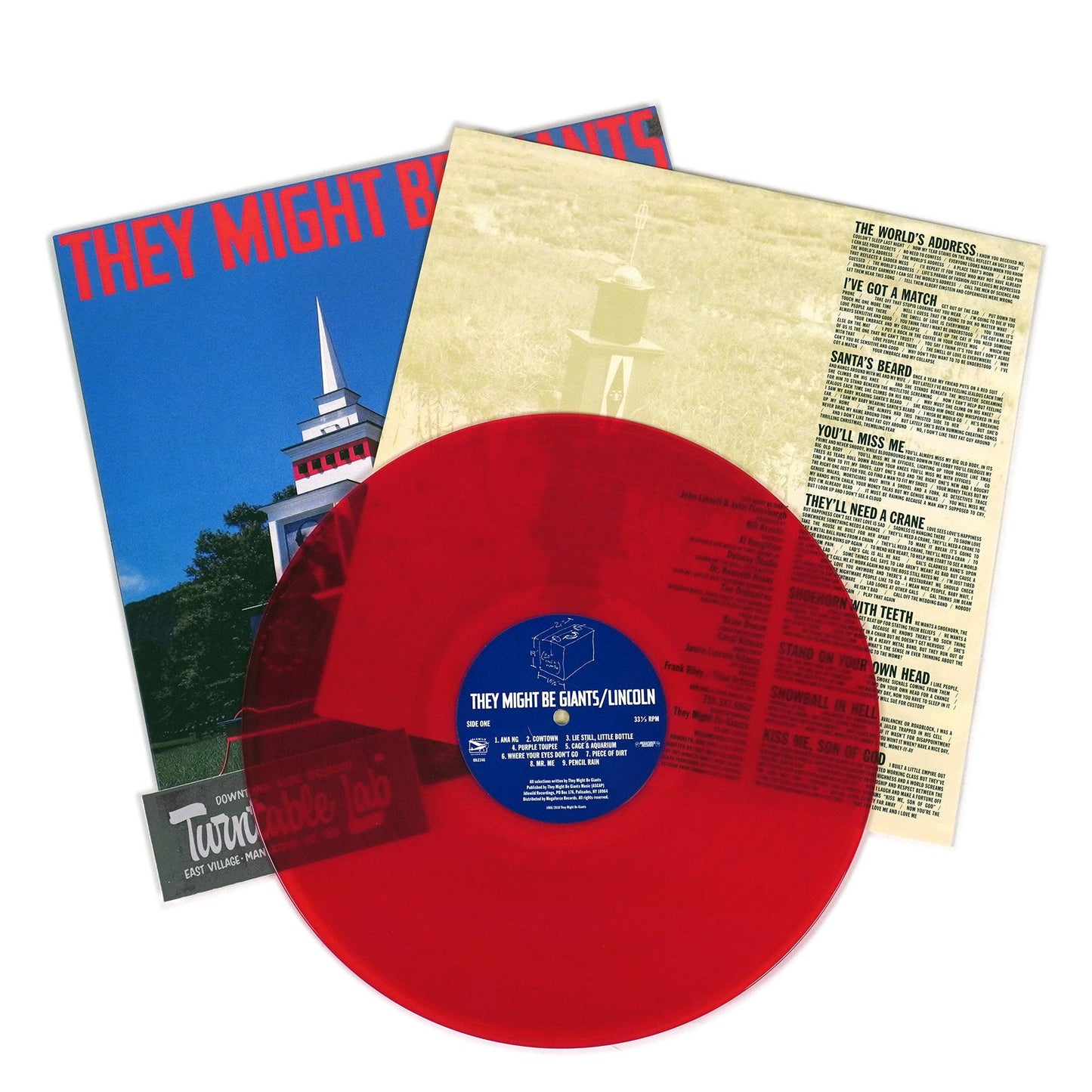 They Might Be Giants: Lincoln (180g, Colored Vinyl) Vinyl LP { vinyl }