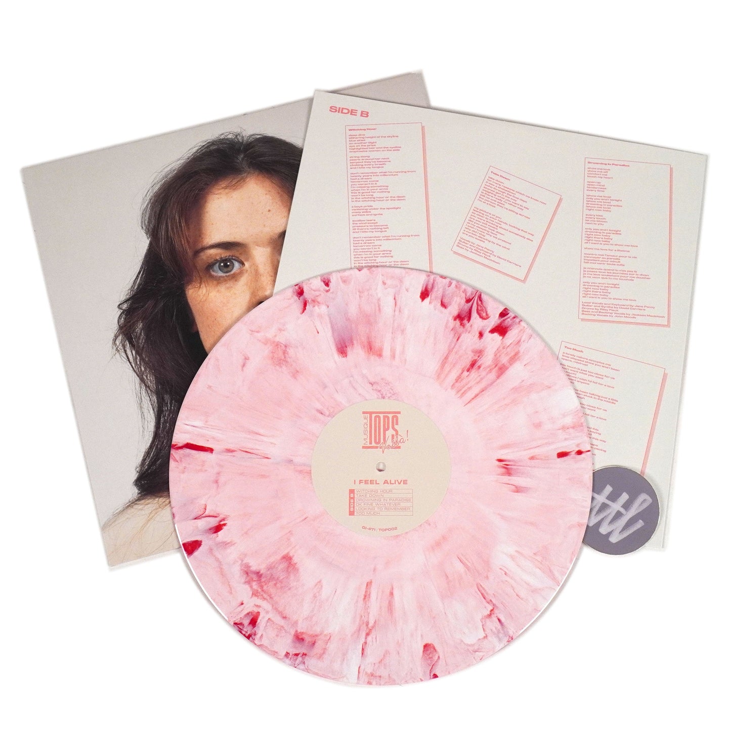TOPS: I Feel Alive (Colored Vinyl) Vinyl LP { vinyl }
