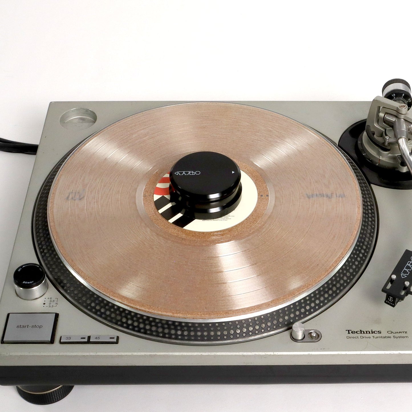 Turntable Lab: Cork Record Mat + Record Weight Bundle