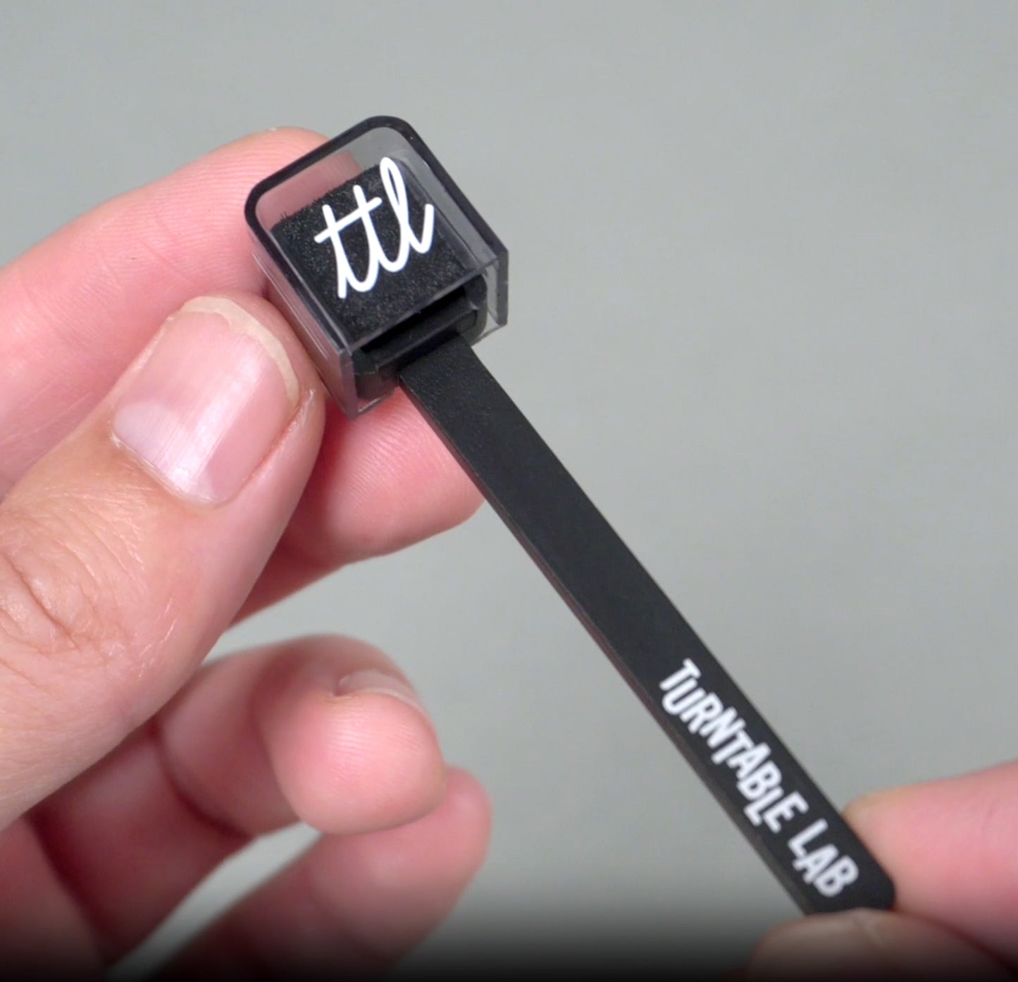 Turntable Lab: Conductive Stylus Cleaning Brush w/ Cover