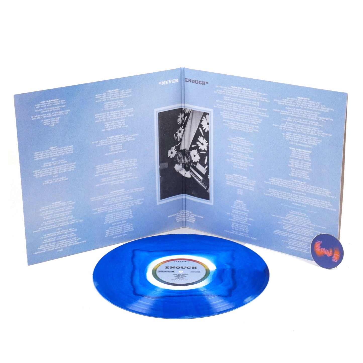 Turnstile: Never Enough (Blue Colored Vinyl) Vinyl LP { vinyl }