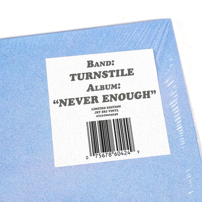 Turnstile: Never Enough (Blue Colored Vinyl) Vinyl LP { vinyl }