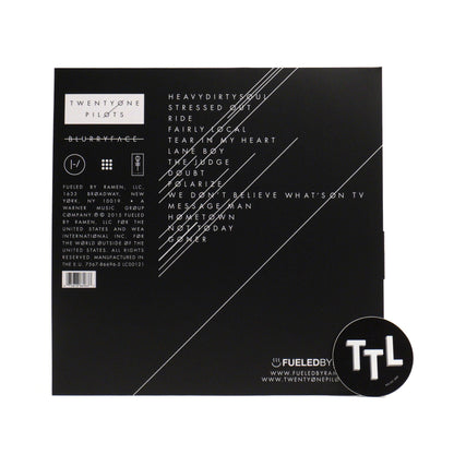 Twenty One Pilots: Blurryface (Silver Colored Vinyl) Vinyl LP { vinyl }