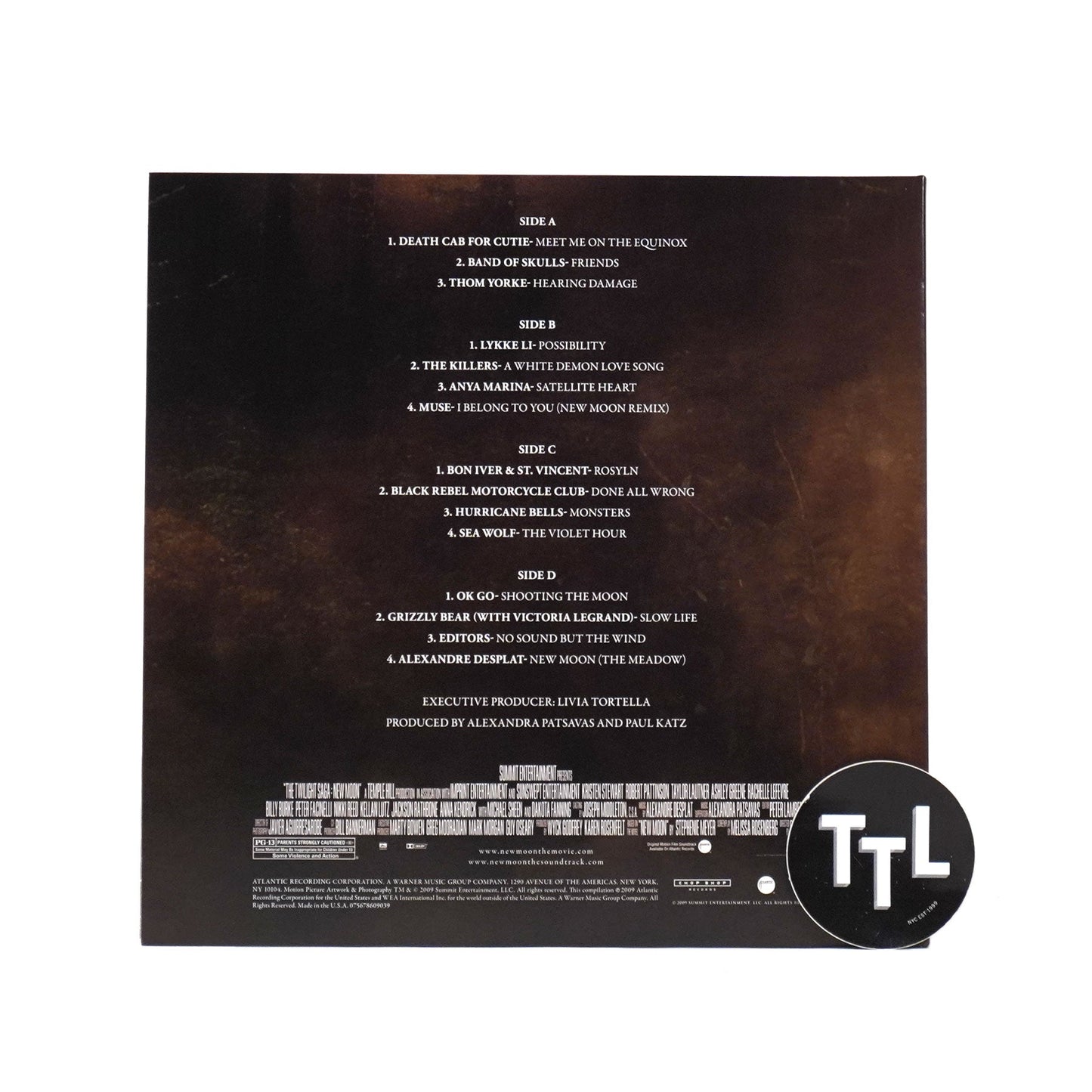 Twilight: The Twilight Saga New Moon Original Soundtrack (Tigers Eye Colored Vinyl) Vinyl 2LP { vinyl }