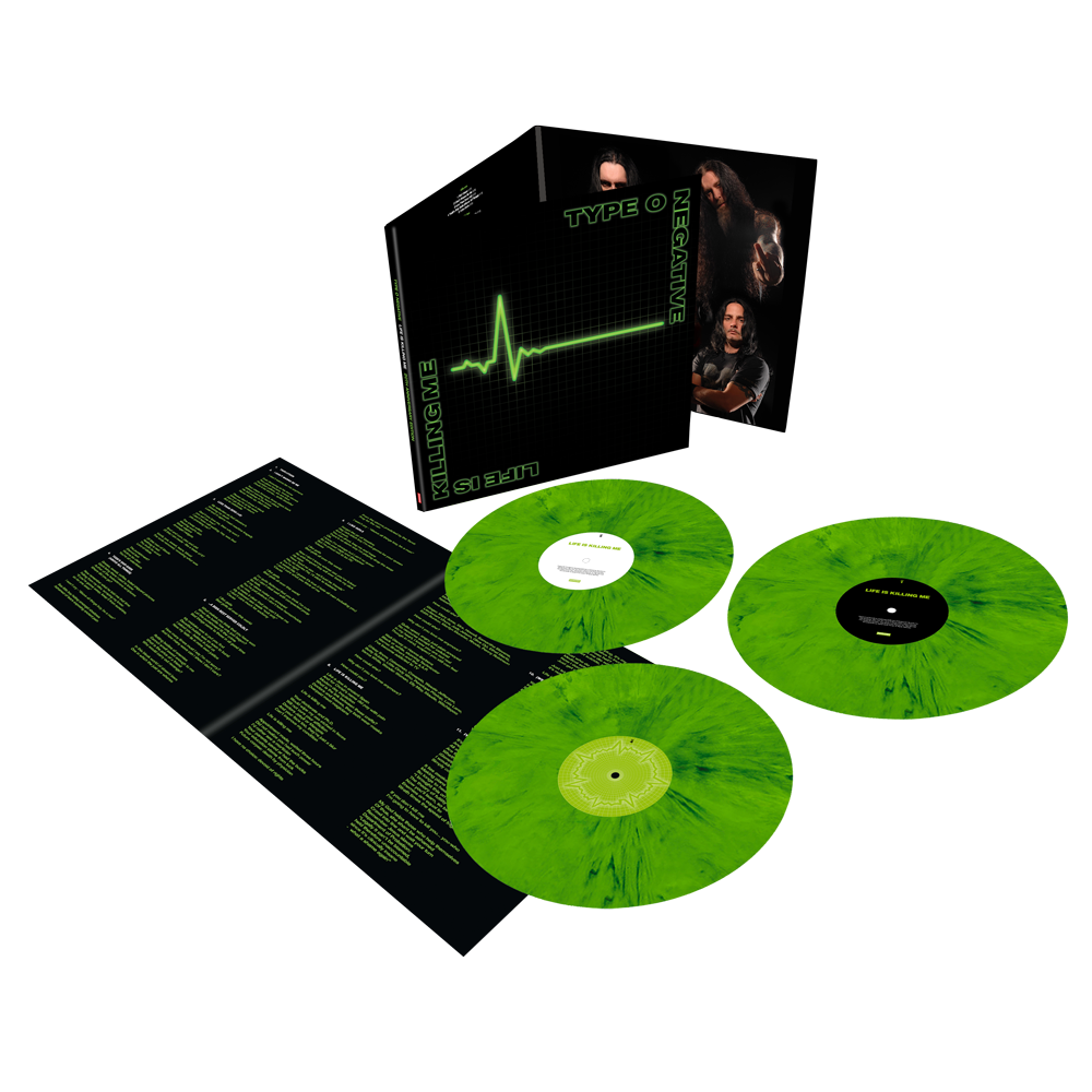 Life Is Killing Me: Limited Green w/ Black Mix Vinyl 3LP { vinyl }