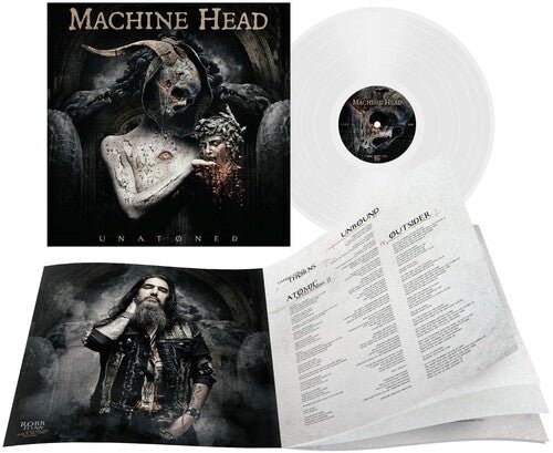 MACHINE HEAD - UNATONED - CLEAR Vinyl LP { vinyl }