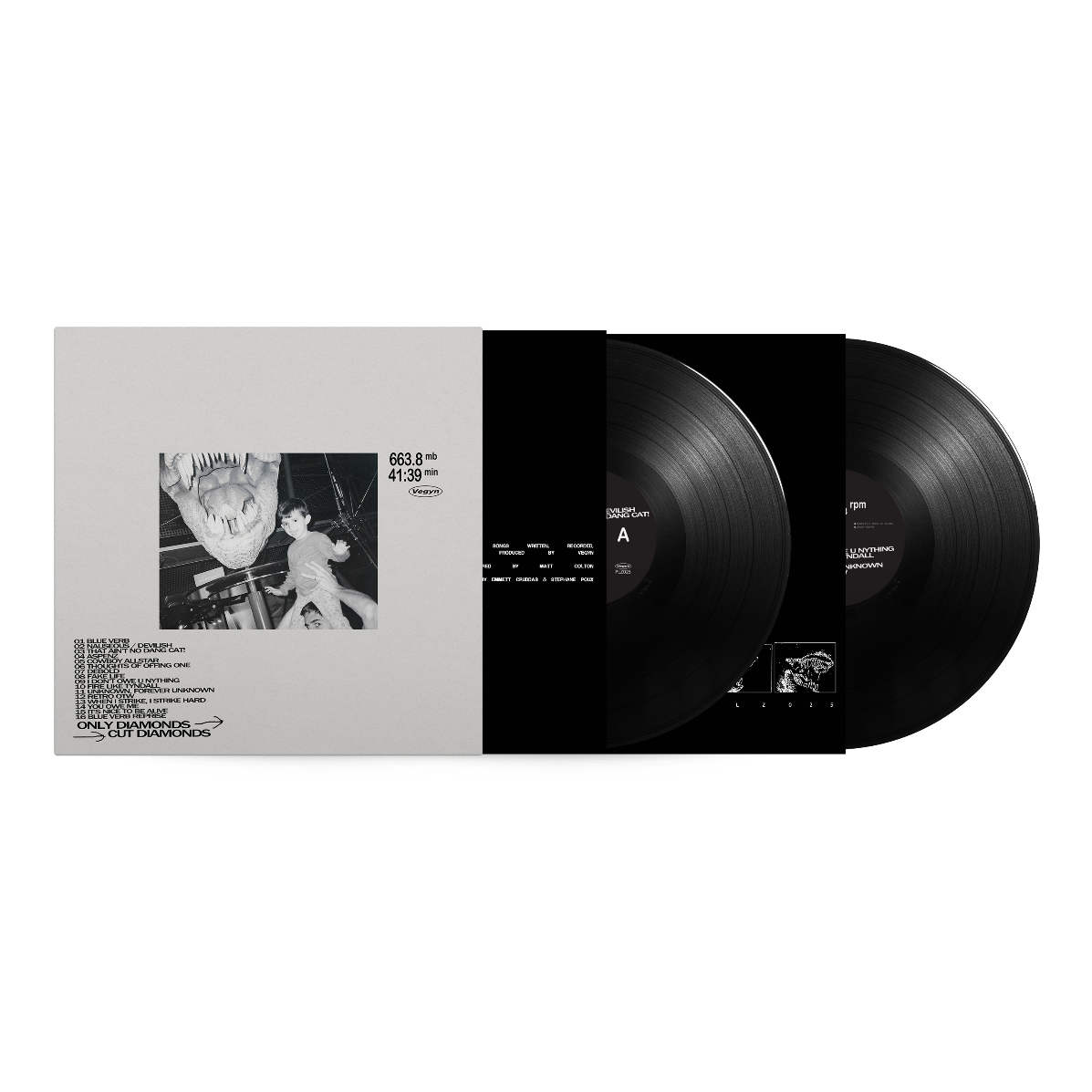 Only Diamonds Cut Diamonds (5 Year Anniversary Repress): Vinyl 2LP { vinyl }