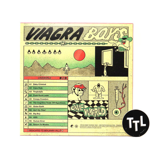 Viagra Boys: Cave World Vinyl LP { vinyl }