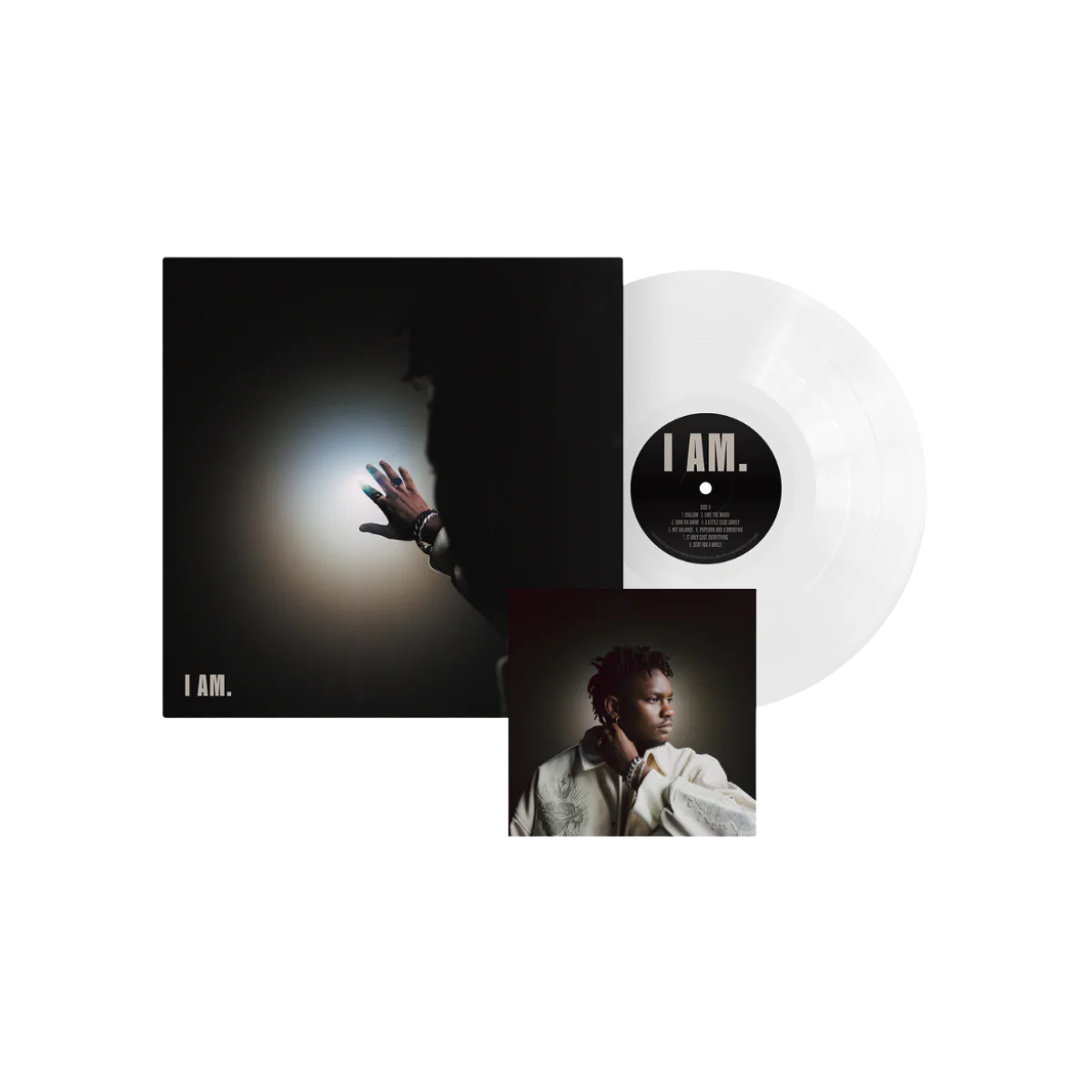 I AM. - White Vinyl { vinyl }