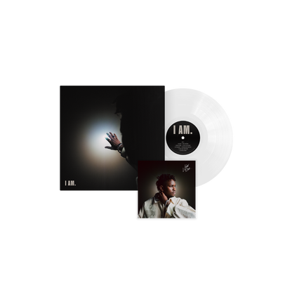 I AM. - White Vinyl (Signed) { vinyl }