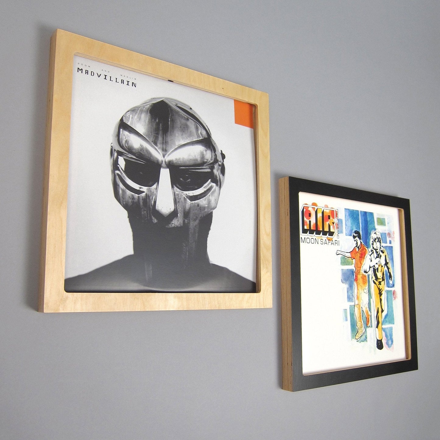 Line Phono: Premium Vinyl Record Frame - Baltic Birch, Made In The USA