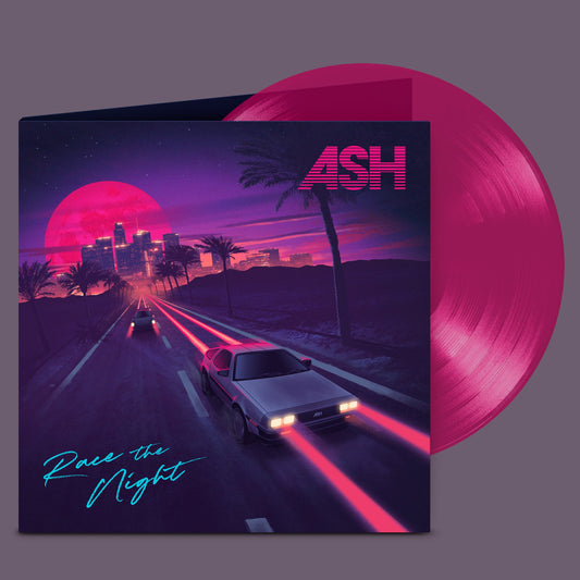 Race The Night: Limited T﻿ranslucent Violet Vinyl LP + Signed Print { vinyl }