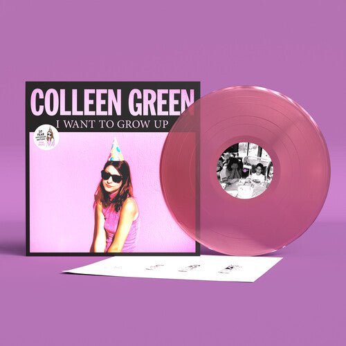 GREEN,COLLEEN - I WANT TO GROW UP - PINK Vinyl LP { vinyl }
