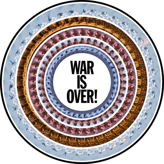 HAPPY XMAS (WAR IS OVER) 12” Zoetrope Single { vinyl }