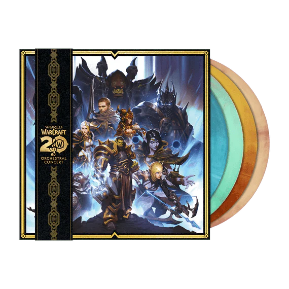 WORLD OF WARCRAFT - 20 YEARS OF MUSIC Vinyl LP { vinyl }