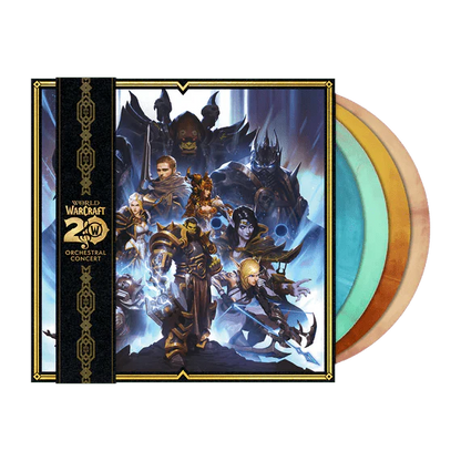 WORLD OF WARCRAFT - 20 YEARS OF MUSIC Vinyl LP { vinyl }