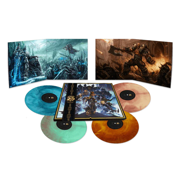WORLD OF WARCRAFT - 20 YEARS OF MUSIC Vinyl LP { vinyl }