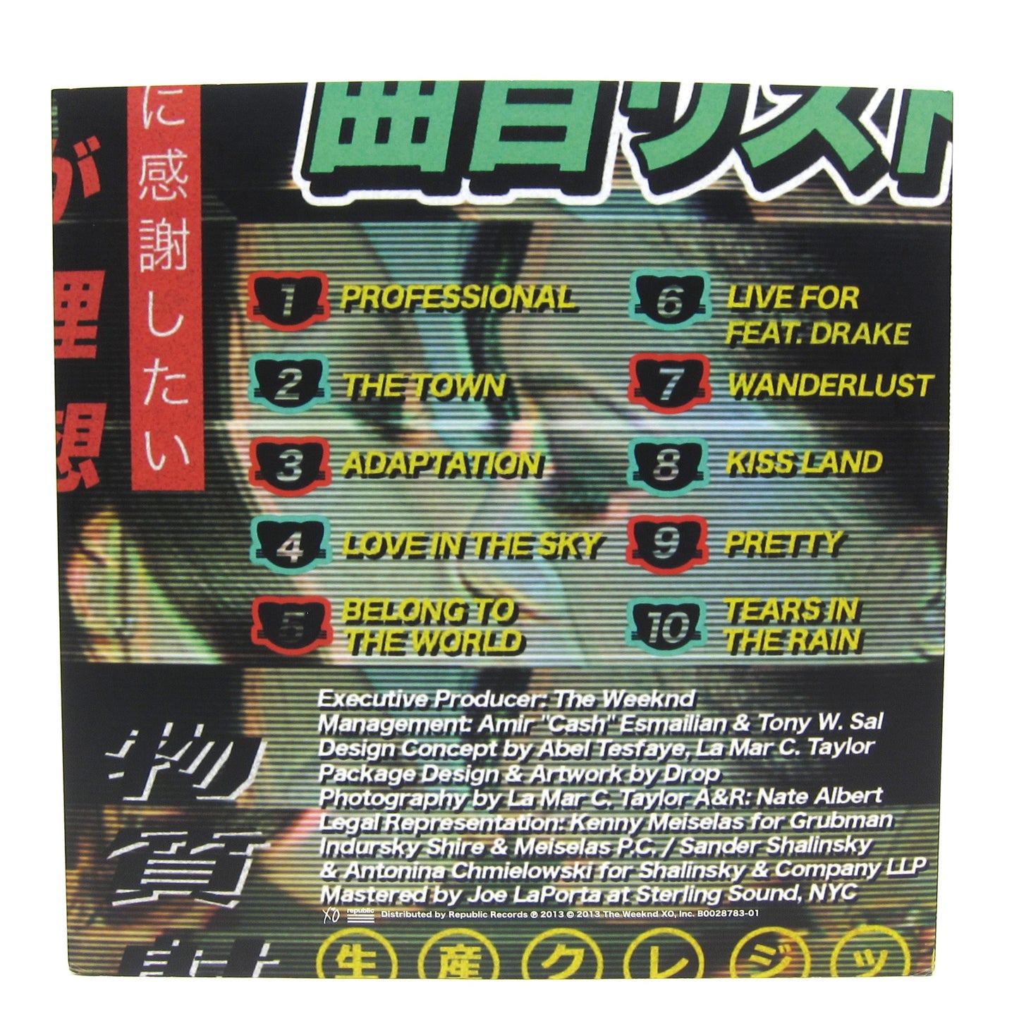 The Weeknd: Kiss Land (Colored Vinyl) Vinyl 2LP { vinyl }