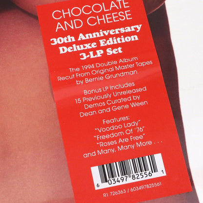Ween: Chocolate And Cheese - Deluxe Edition Vinyl 3LP { vinyl }