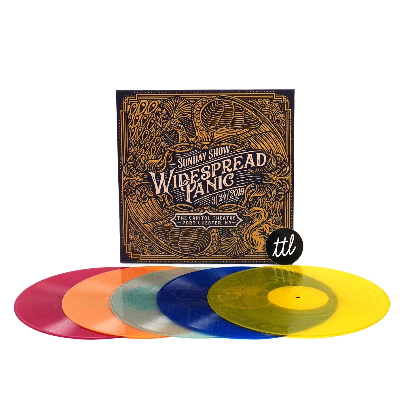 Widespread Panic: Sunday Show (Colored Vinyl) Vinyl 5LP Boxset { vinyl }