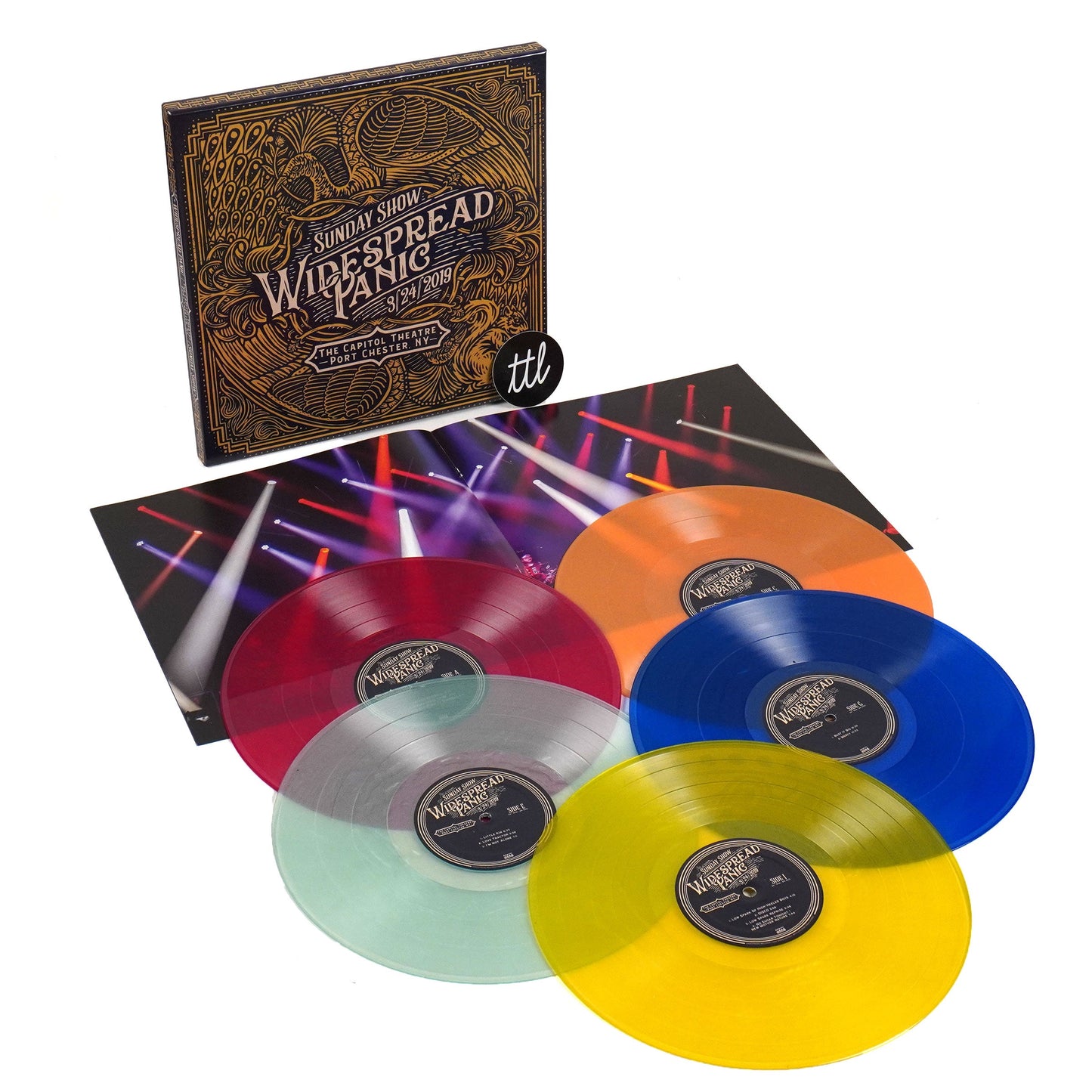 Widespread Panic: Sunday Show (Colored Vinyl) Vinyl 5LP Boxset { vinyl }