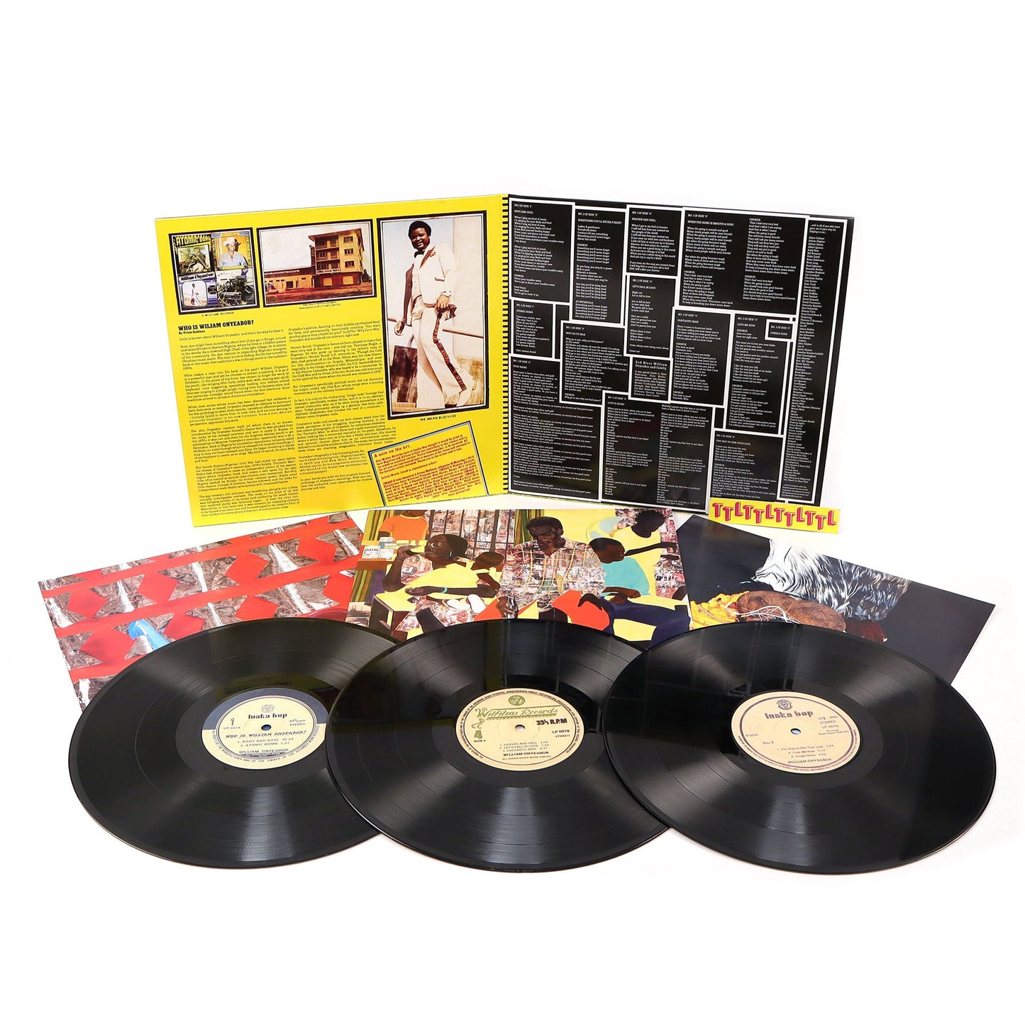 William Onyeabor: Who Is William Onyeabor? Vinyl 3LP { vinyl }