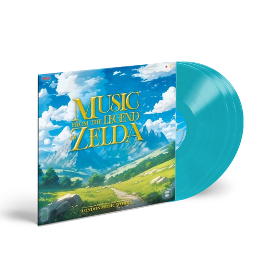 Music From The Legend of Zelda: Limited Sky Blue Vinyl 3LP { vinyl }