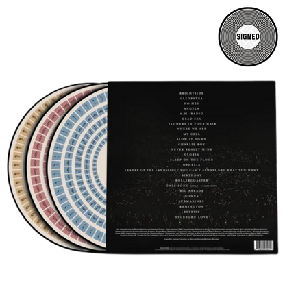 Live From Wrigley Field:  Signed Limited Edition Picture Disc Zoetrope 3LP { vinyl }