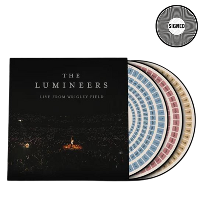 Live From Wrigley Field:  Signed Limited Edition Picture Disc Zoetrope 3LP { vinyl }