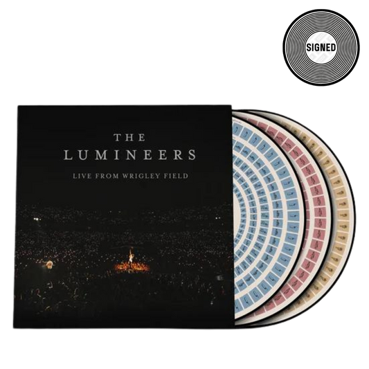 Live From Wrigley Field:  Signed Limited Edition Picture Disc Zoetrope 3LP { vinyl }